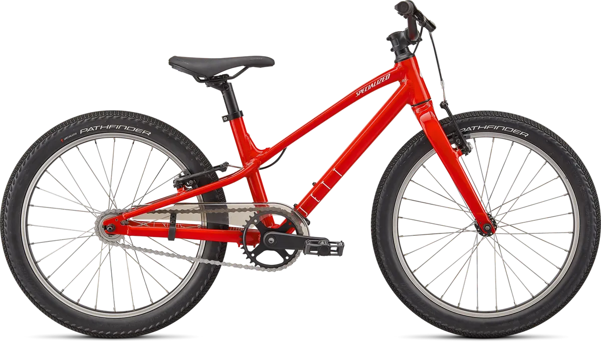Jett 20 Single Speed - GLOSS FLO RED / WHITE / 20