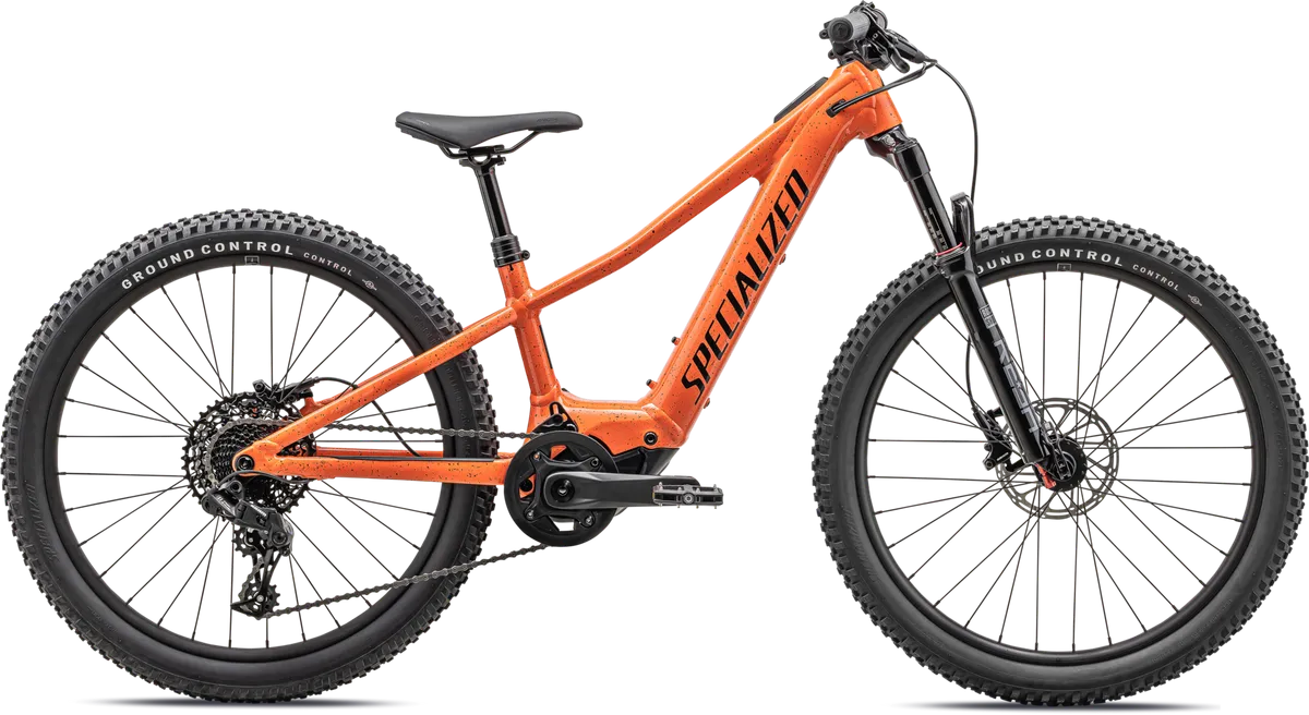 Turbo Levo SL Kids - Gloss Blaze / Slate Speckle / Black / Satin Transparent Decal / 24