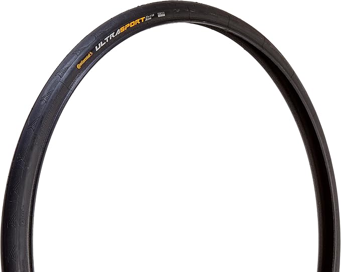 Continental Ultra Sport II Tire 27x1-1/4 Steel Bead Black