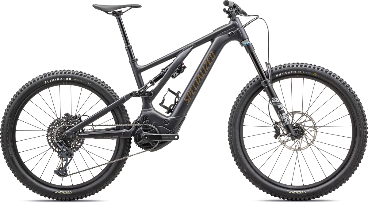 Turbo Levo 3 Comp Alloy - Satin Midnight Shadow / Harvest Gold Metallic / S1