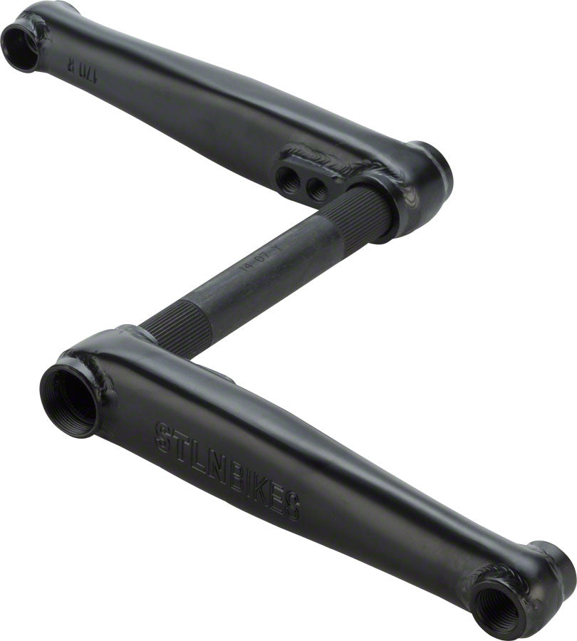 Stolen Talon V2 3-Piece Crankset - 165mm Matte Black