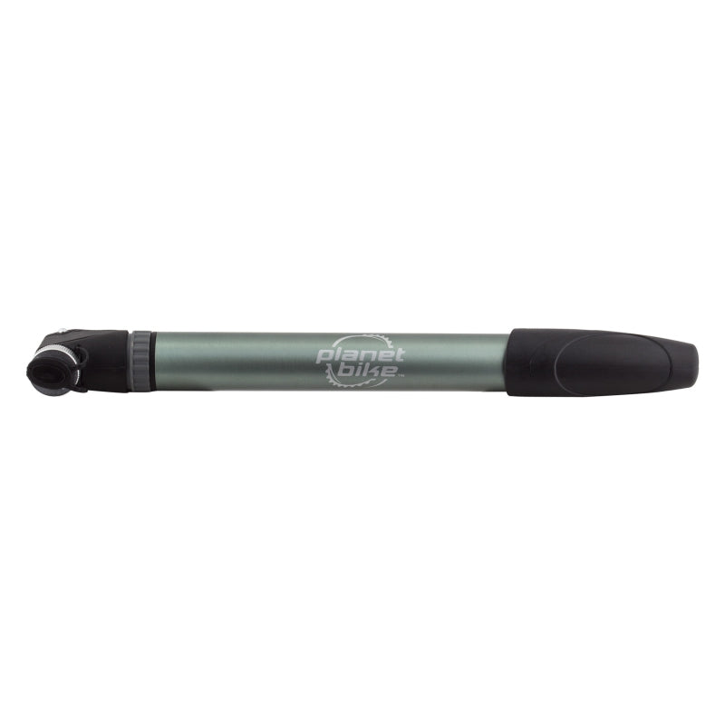 Planet Bike Ozone Aluminum Mini Pump Gray