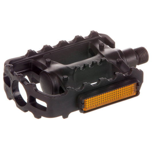 EVO Swivel Pedals Resin 9/16 Black Pair