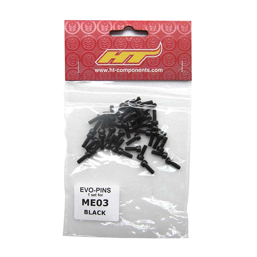 HT Pedals Pedal Pin Kit AE03 ME03 Black (Aluminum)