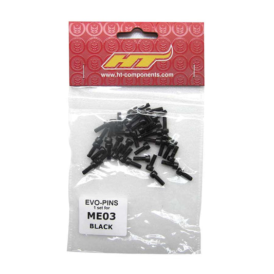 HT Pedals Pedal Pin Kit AE03 ME03 Black (Aluminum)