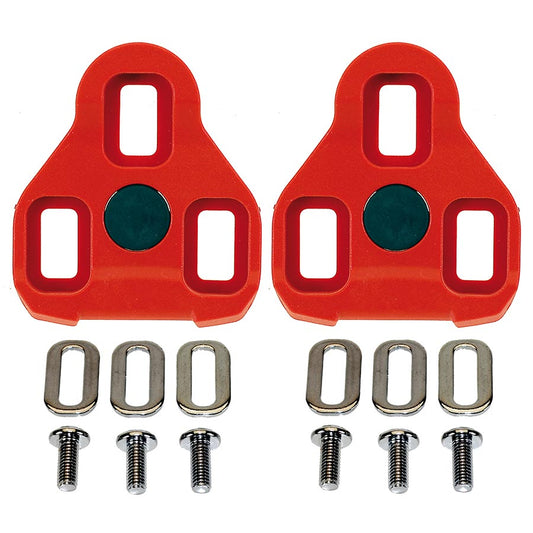 Exustar E-ARC10 Cleats Compatibility: Keo Float: 10° Red