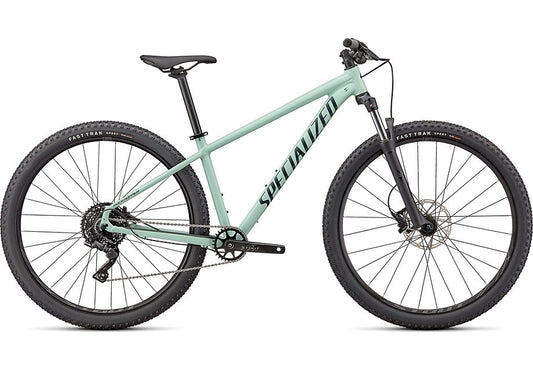 2024 Specialized Rockhopper Comp 27.5 Bike Gloss Ca White Sage / Satin Forest Green M