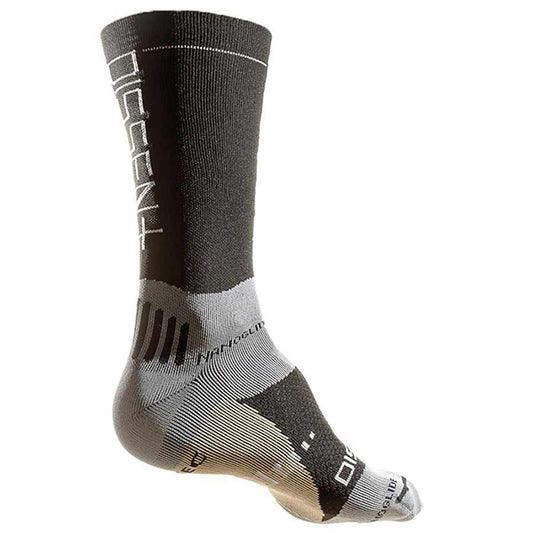 Dissent Supercrew Nano 8" + Copper Compression socks Black S (Men 4-6.5)