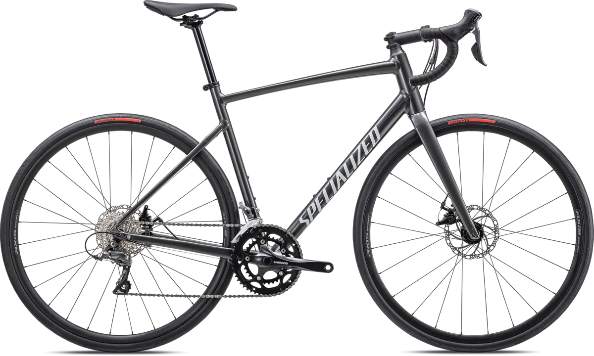 Allez - Shimano Claris - Gloss Smoke/White/Silver Dust / 44
