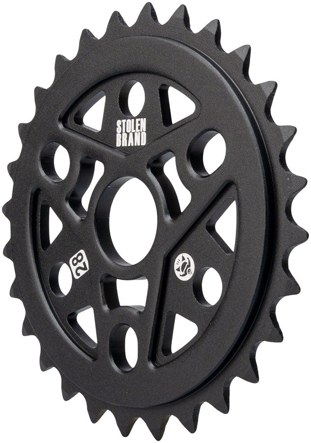 Stolen Sumo III Sprocket - 28t  6.0mm Thickness Aluminum Black