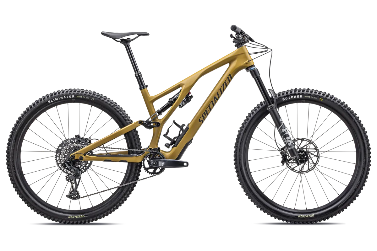 Stumpjumper EVO Comp - SRAM GX Eagle, FOX Rhythm - SATIN HARVEST GOLD / MIDNIGHT SHADOW / S1