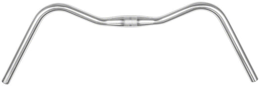 Velo Orange Granola Handlebar - 31.8 60 degree Sweep 30mm Rise 650mm width Silver