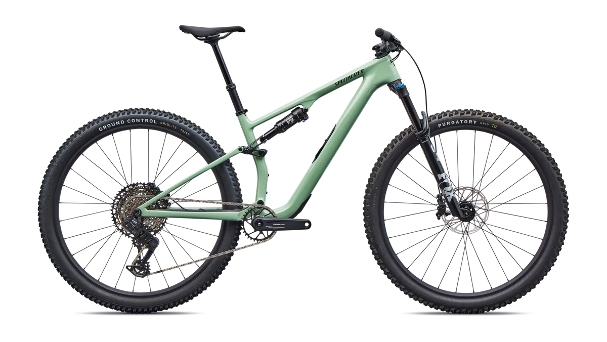 Epic 8 EVO Comp - SRAM S-1000 AXS, FOX Performance - Gloss Pistachio / XS