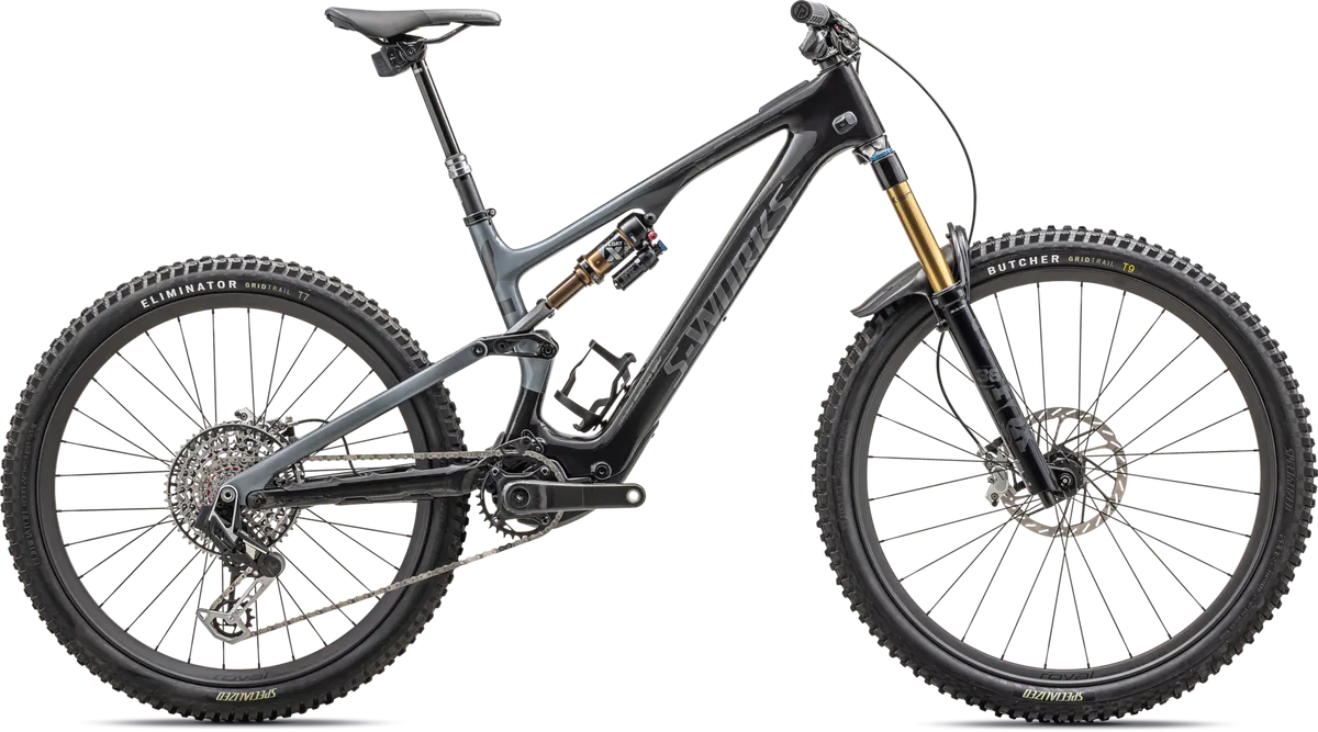 S-Works Turbo Levo SL Carbon - GLOSS CARBON / FOG / LIQUID METAL / S1