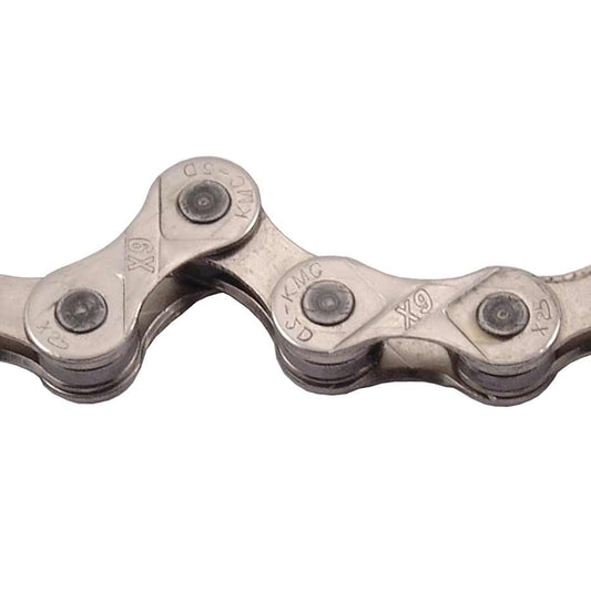 KMC X9 Chain - 9-Speed 116 Links Silver