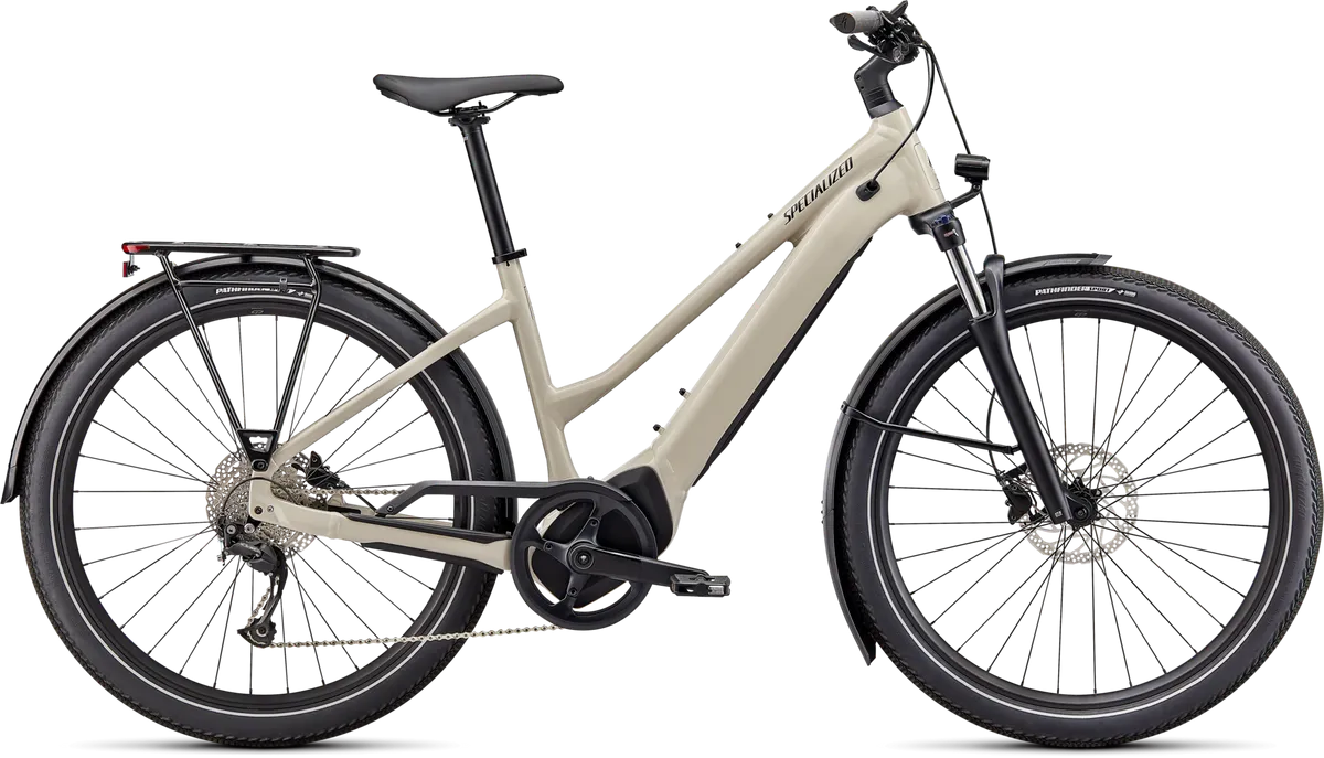Turbo Vado 3.0 Step-Through - White Mountains / Black Reflecitve / S