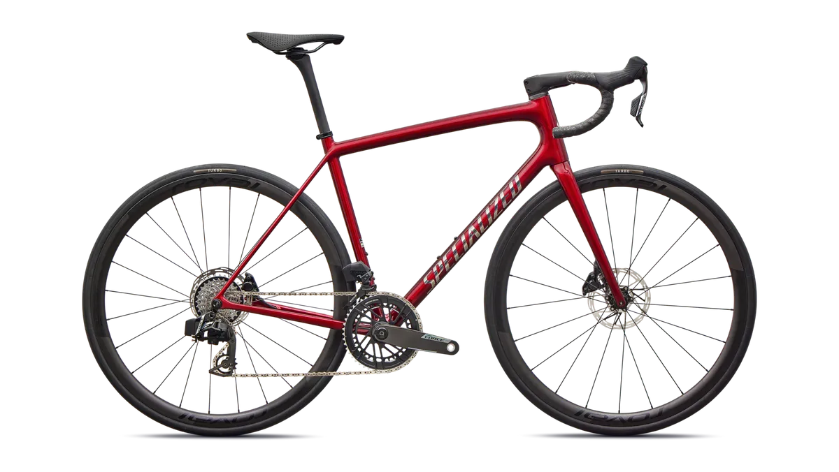 Aethos 2 Pro - SRAM Force AXS - Gloss Red Sky / 49