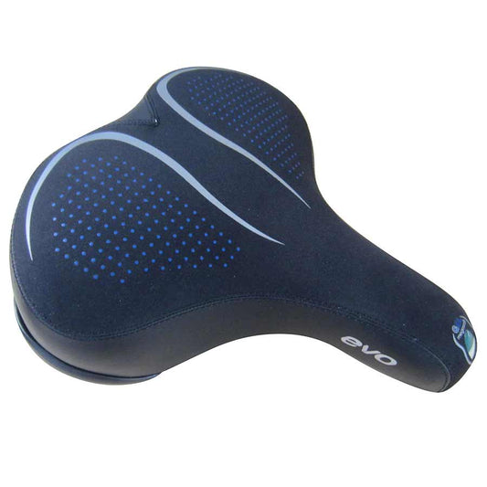 EVO Gel Comfort 280 ES-L Saddle 300 x 280mm Unisex Black