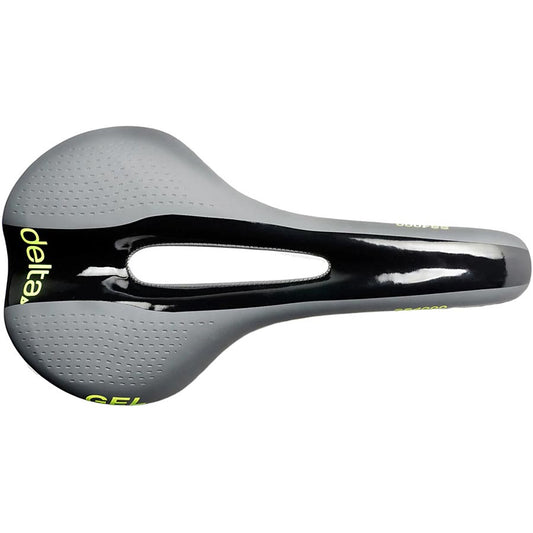 Delta Delta Comfort Race Gel Saddle 270x140 Gray/Black