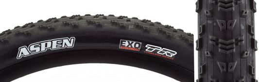 Maxxis Aspen Mountain Tire 27.5"x2.25 Folding Tubeless Ready MaxxSpeed EXO 120TPI Black