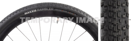 Maxxis Rambler Tire - 700 x 45 Tubeless Folding Black/Tan HYPR-X EXO