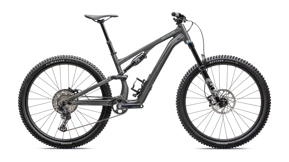 Stumpjumper 15 Comp Alloy - Shimano SLX, FOX Rhythm - Gloss Smoke / Cool Grey / S1