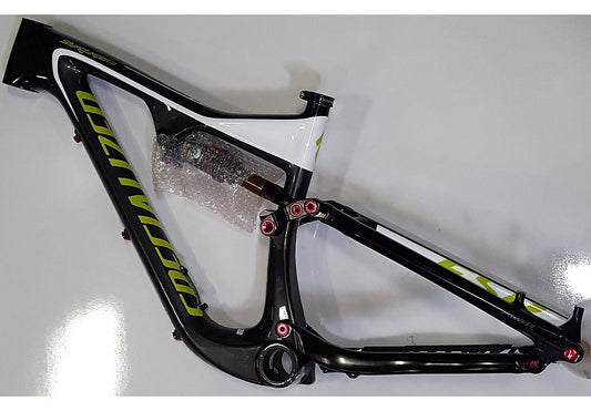 Specialized Stumpjumper fsr expert carbon evo frm  gloss carbon/white/hyper green s