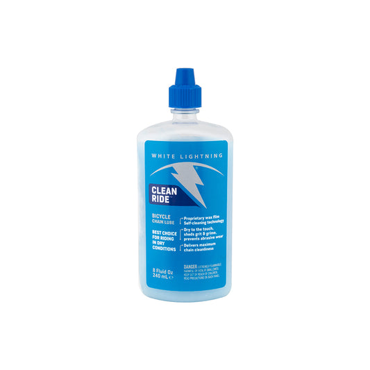 White Lightning Clean Ride Bike Chain Wax Lube - 8oz Drip