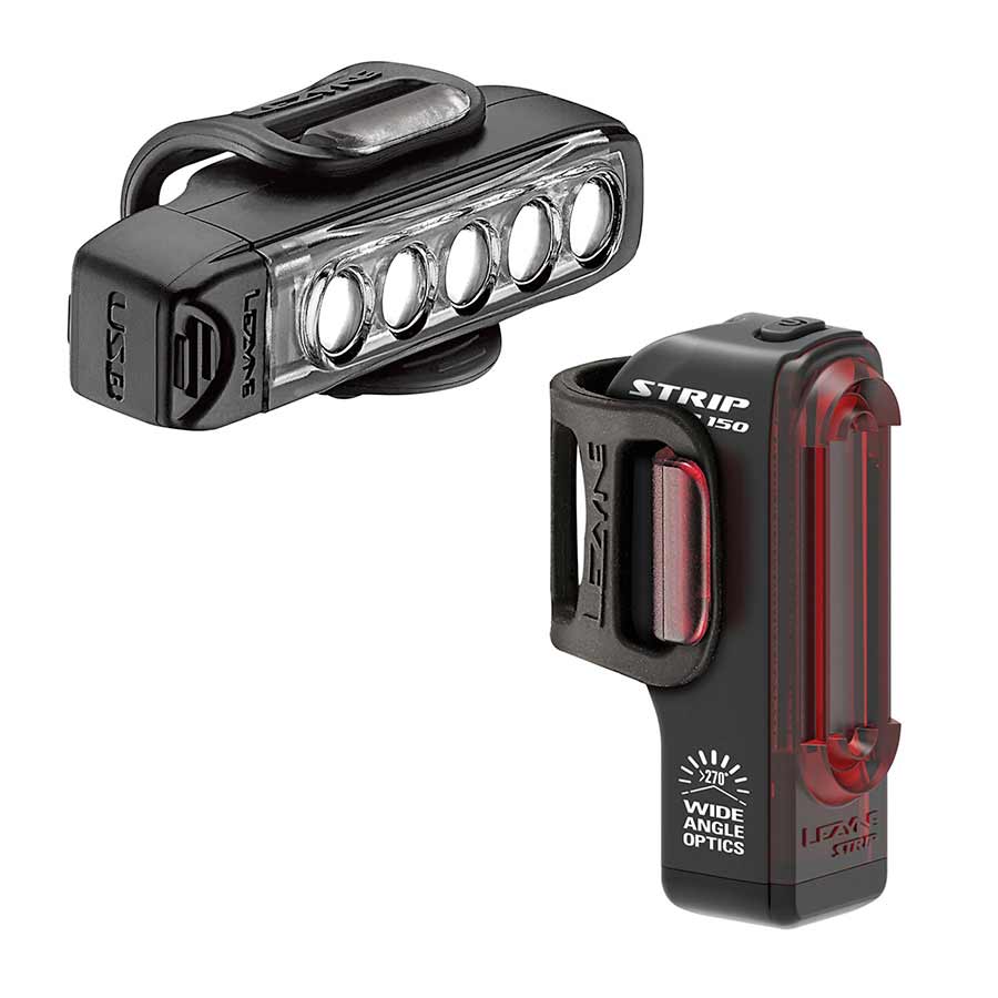 Lezyne Strip Drive Light Set Black