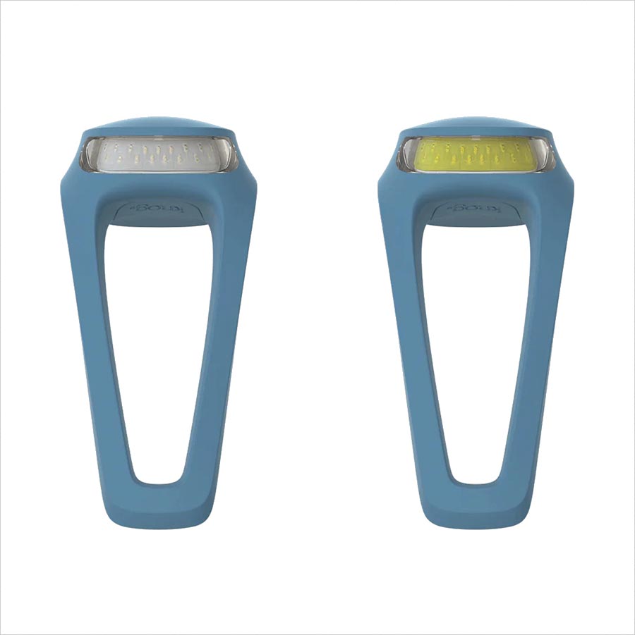 Knog Frog V3 Light Front and Rear Blue Set