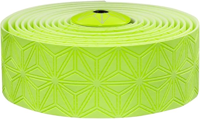 Supacaz, Super Sticky Kush - Classic, Handlebar Tape, Neon Yellow