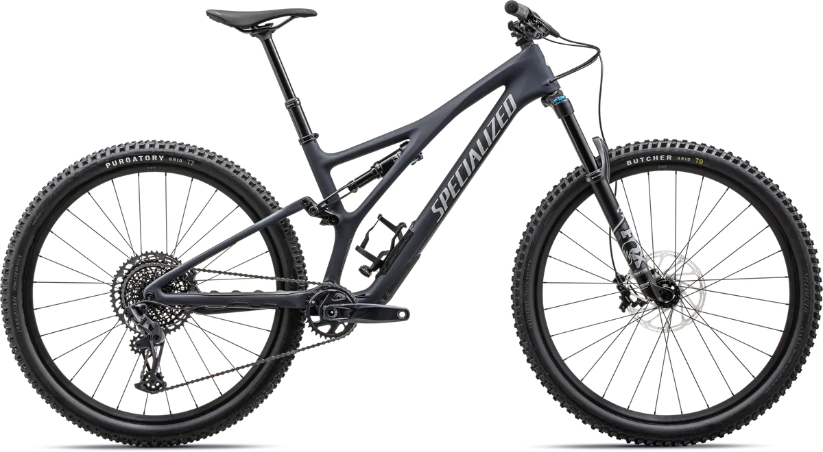 Stumpjumper Comp - SRAM GX Eagle, FOX Rhythm - SATIN DARK NAVY / DOVE GREY / S1