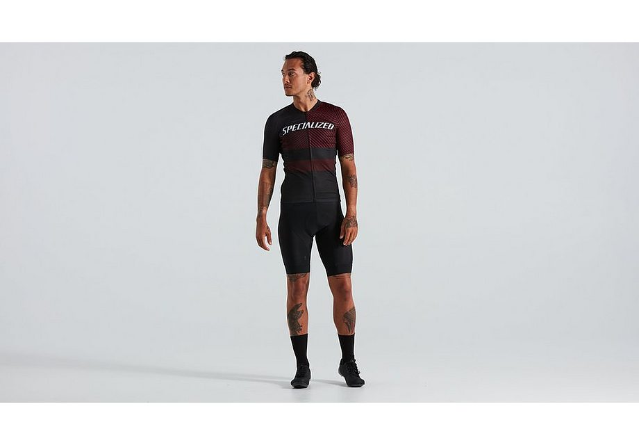 Specialized sl+ logo stripe jersey ss men black s