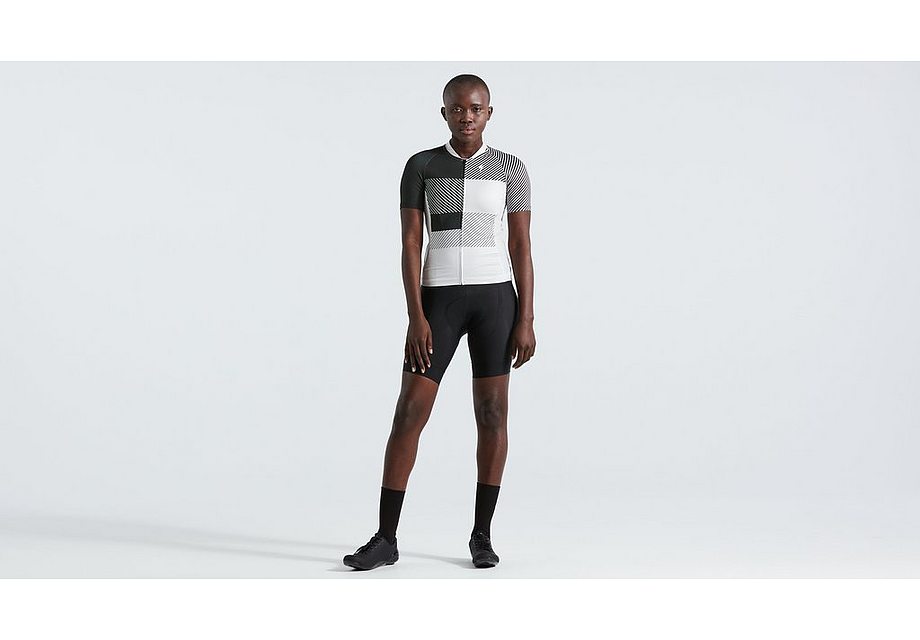 Specialized sl+ logo stripe jersey ss wmn birch white xs