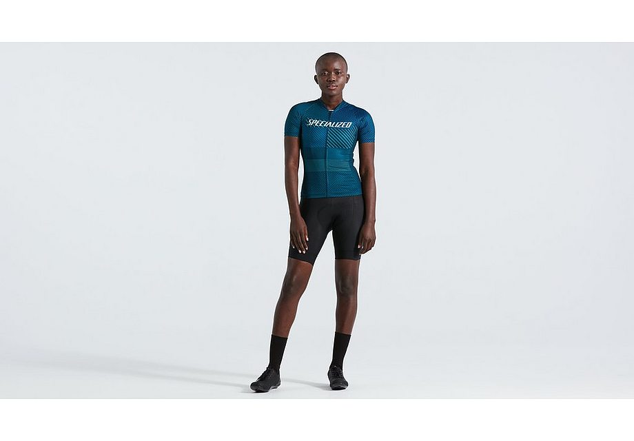 Specialized sl+ logo stripe jersey ss wmn navy blue m