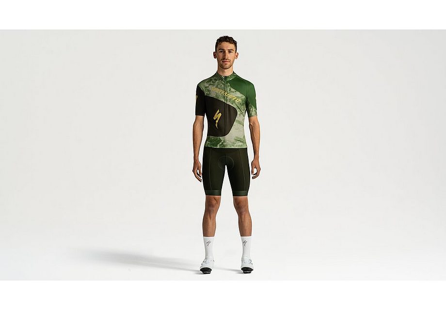 Specialized Sbc Foundation Graphic Jersey Ss Men Cypress/Olive Green Focal M