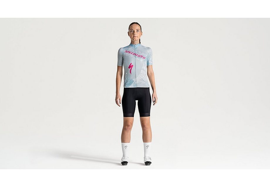 Specialized Sbc Foundation Graphic Jersey Ss Wmn Sea Foam/Rebel Pink Focal L