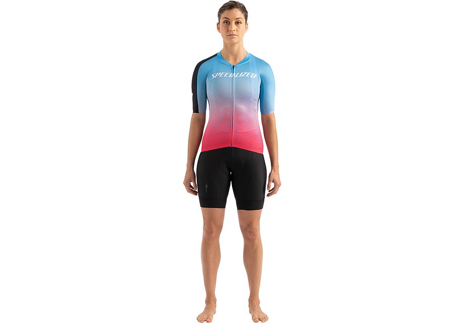 Specialized sl r jersey ss wmn pro blue / black team l