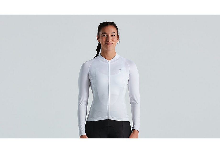 Specialized sl air fade jersey ls wmn dove grey xl