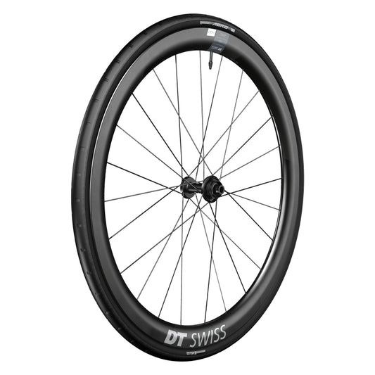 DT Swiss ERC 1400 DiCut 45 Front Wheel - 700 12 x 100mm Center-Lock BLK WTS w/Aero 111 Tire