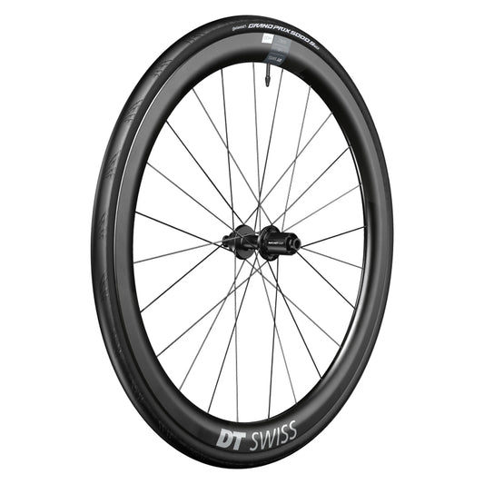 DT Swiss ERC 1400 DiCut 45 Rear Wheel - 700 12 x 142mm Center-Lock HG11 Road/XDR Ratchet EXP 36 BLK WTS w/GP5000 STR Tire