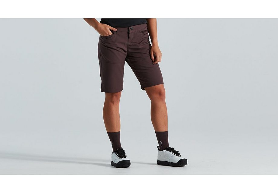 Specialized trail short w/liner wmn cast umber m
