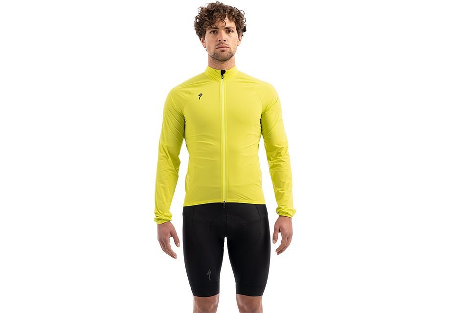 Specialized deflect h2o pac jacket hyper green l