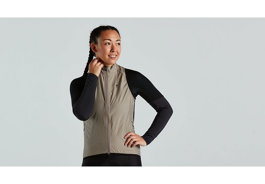 Specialized race-series wind gilet wmn taupe xl