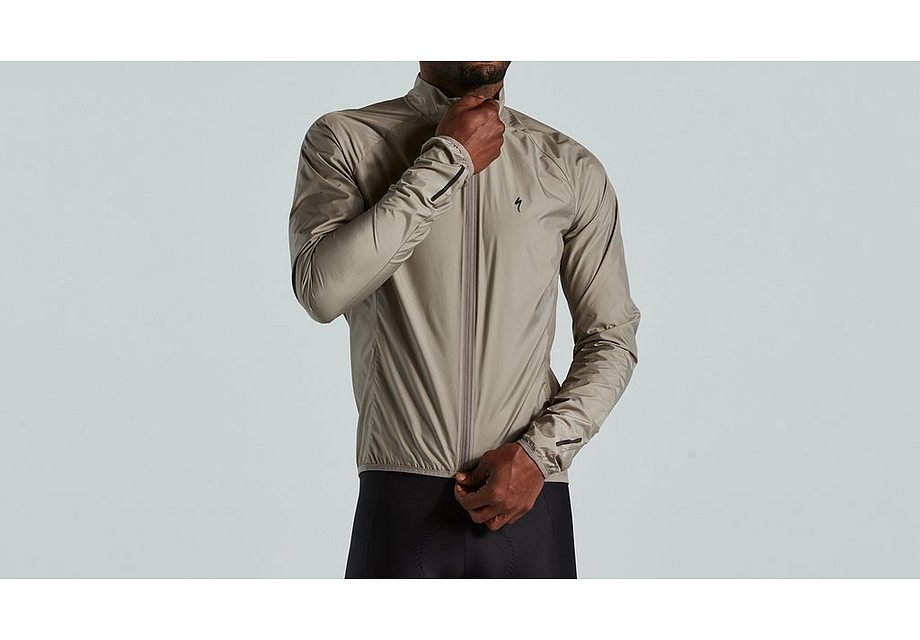 Specialized race-series wind jacket men taupe xs