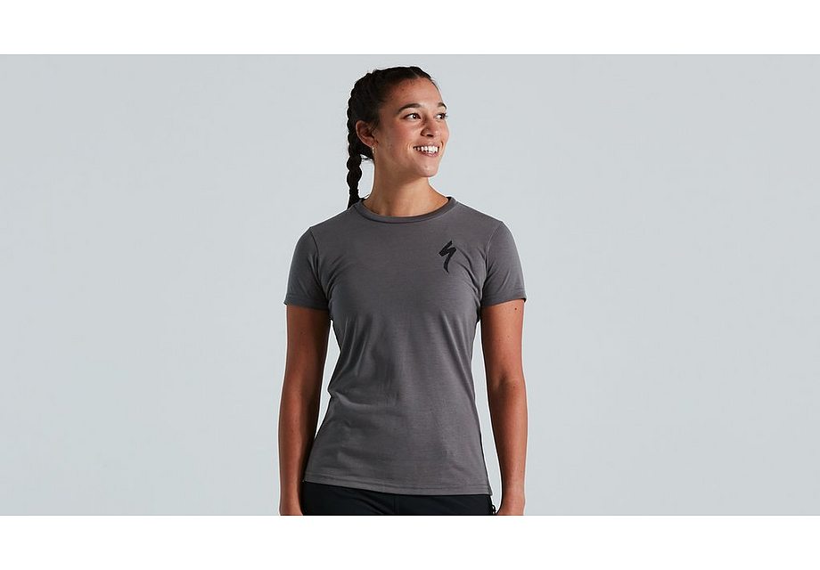 Specialized S-Logo Tee Ss Wmn Smoke Xl