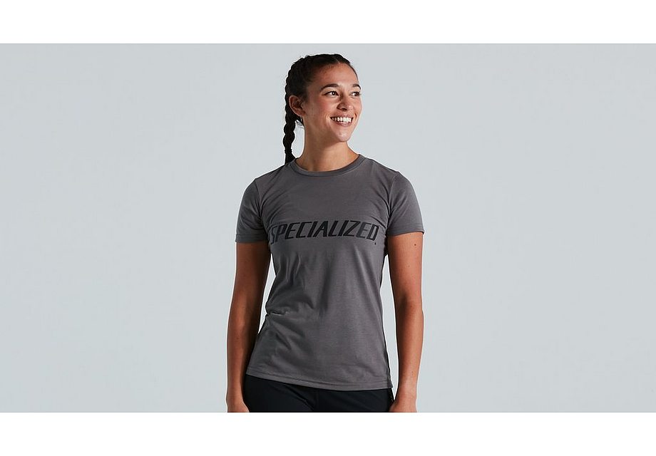 Specialized Wordmark Tee Ss Wmn Smoke M