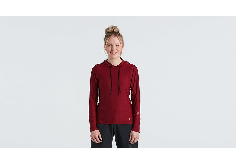 Specialized Speed Of Light Lightweight Hoodie Wmn Urushi Wash S