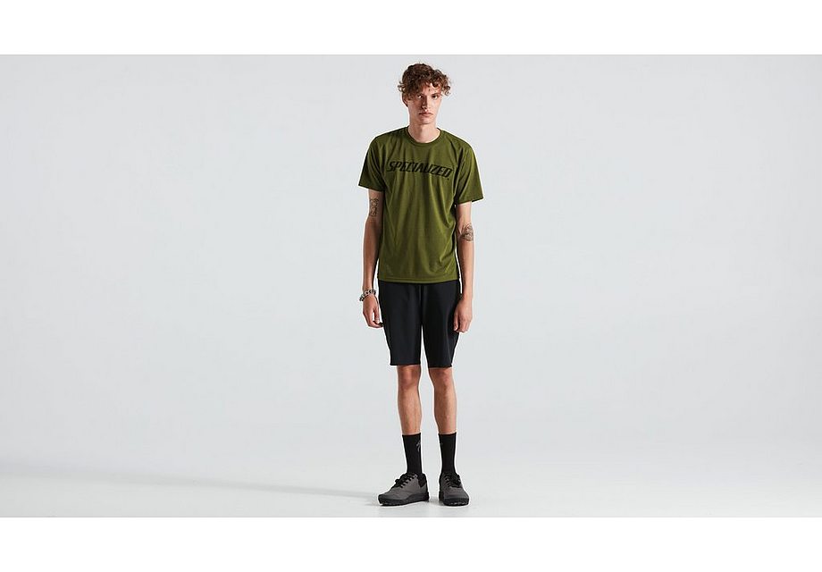 Specialized wordmark tee ss men olive green m