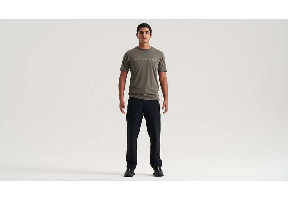 Specialized Wordmark Tee Ss Men Oak Green/Taupe M